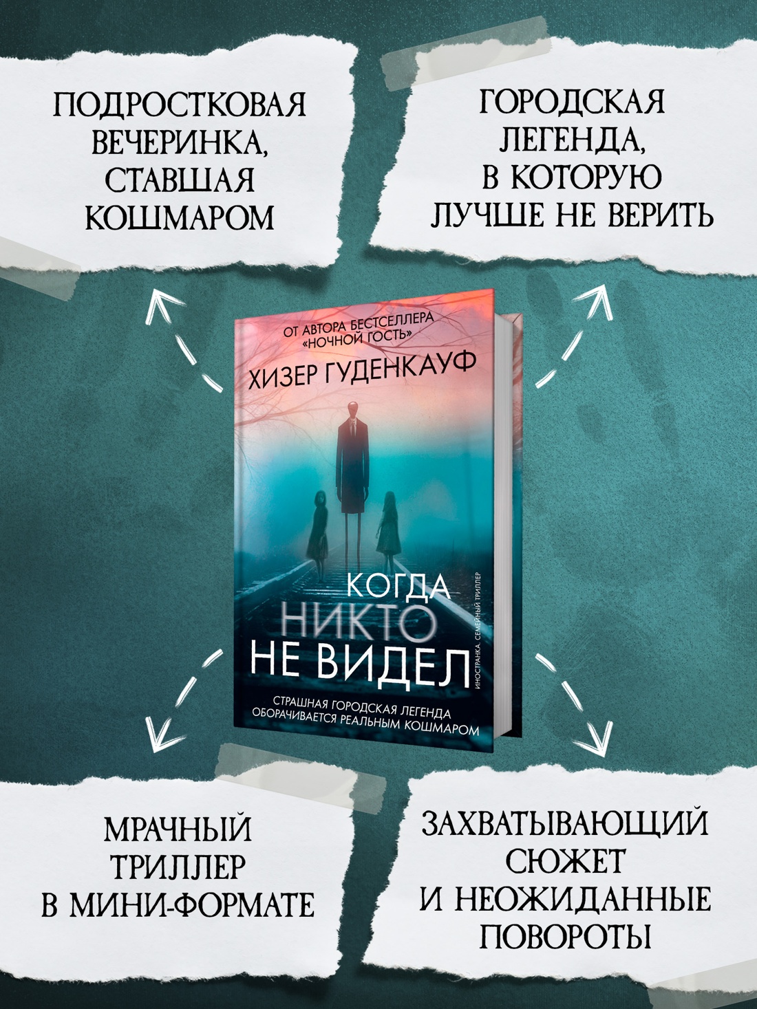 Промо материал к книге "Когда никто не видел" №1