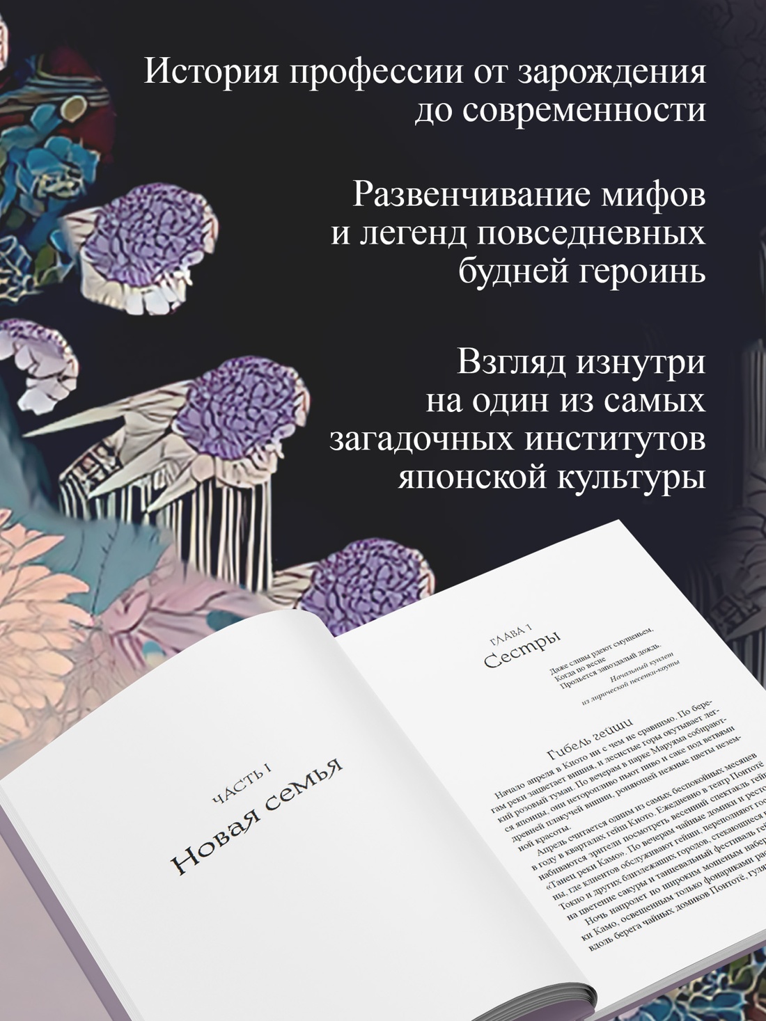 Промо материал к книге "Гейша" №1