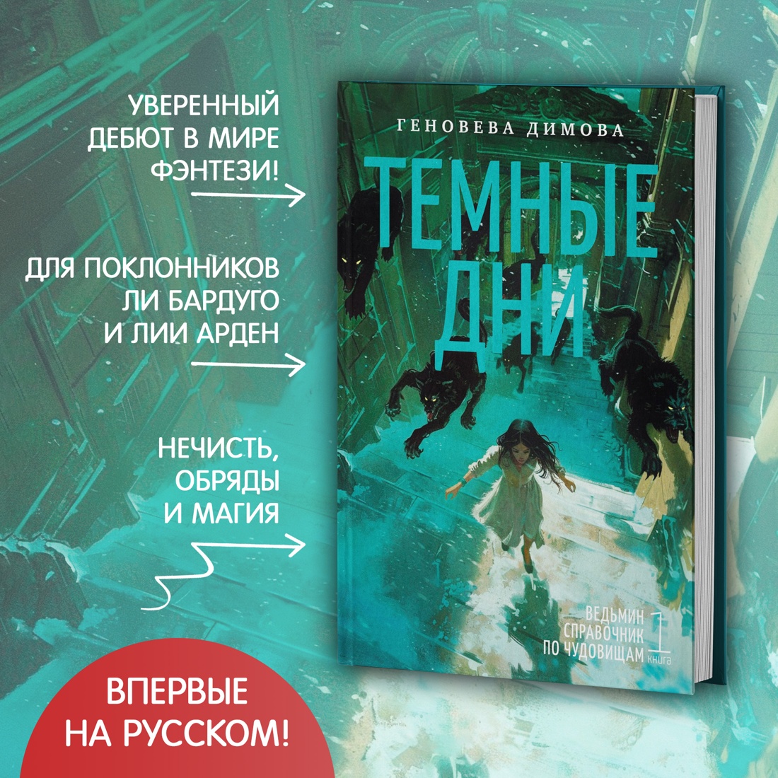 Промо материал к книге "Ведьмин справочник по чудовищам. Книга 1. Темные дни" №1