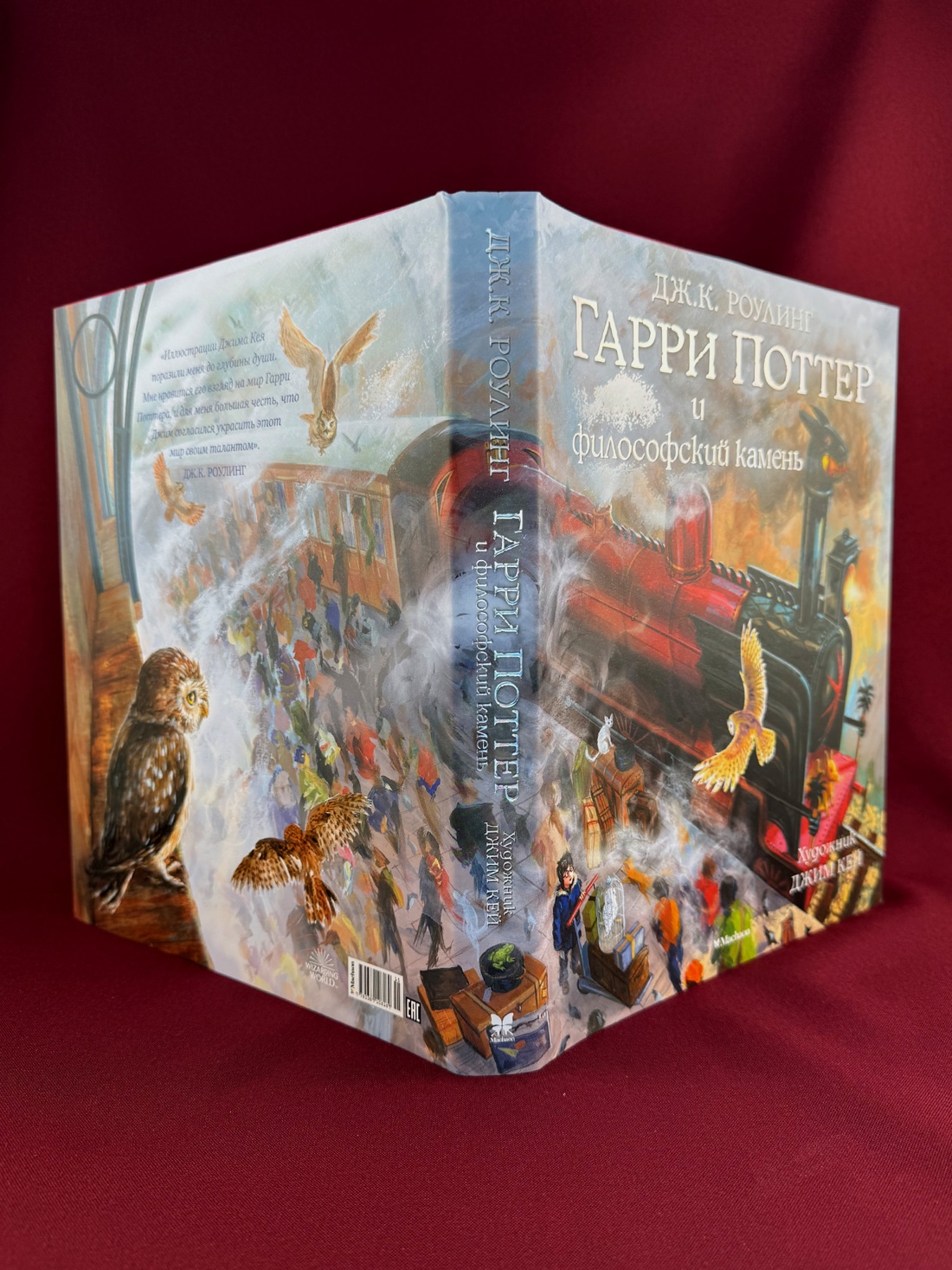 Промо материал к книге "Гарри Поттер и философский камень (с цветными иллюстрациями)" №3