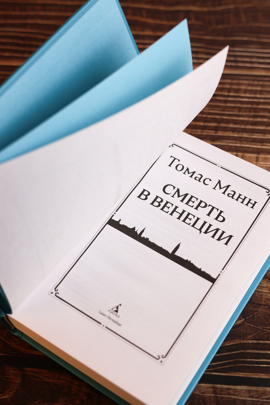 Промо материал к книге "Смерть в Венеции" №7