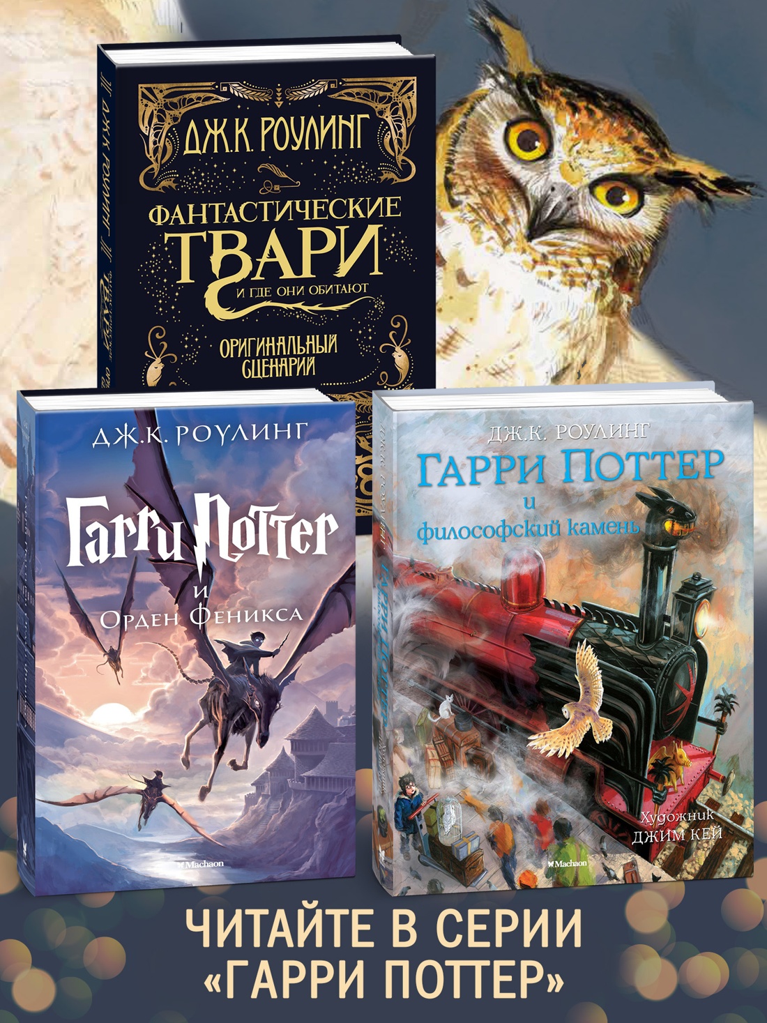 Промо материал к книге "Гарри Поттер и Орден Феникса (Гриффиндор)" №3