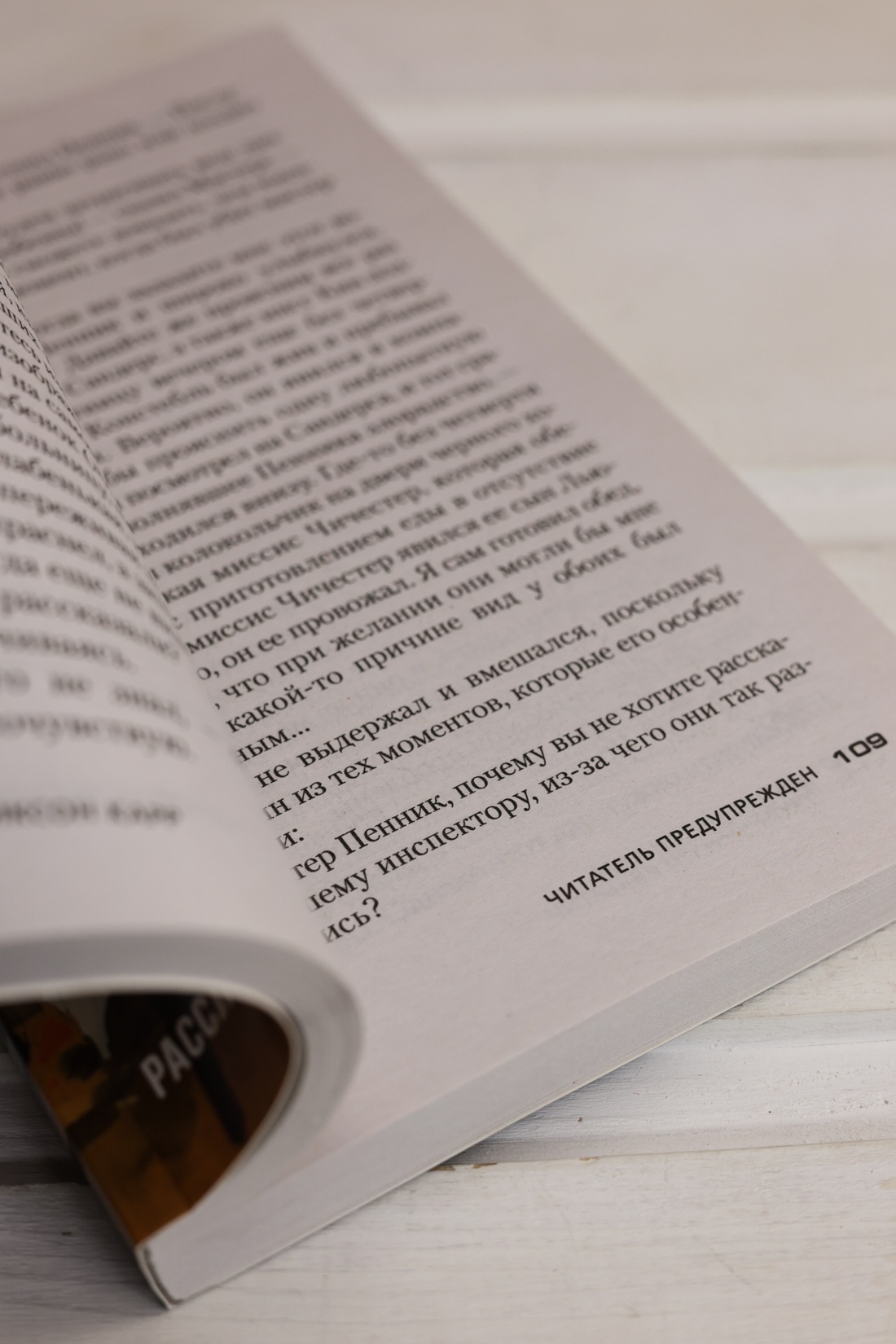 Промо материал к книге "Читатель предупрежден" №7