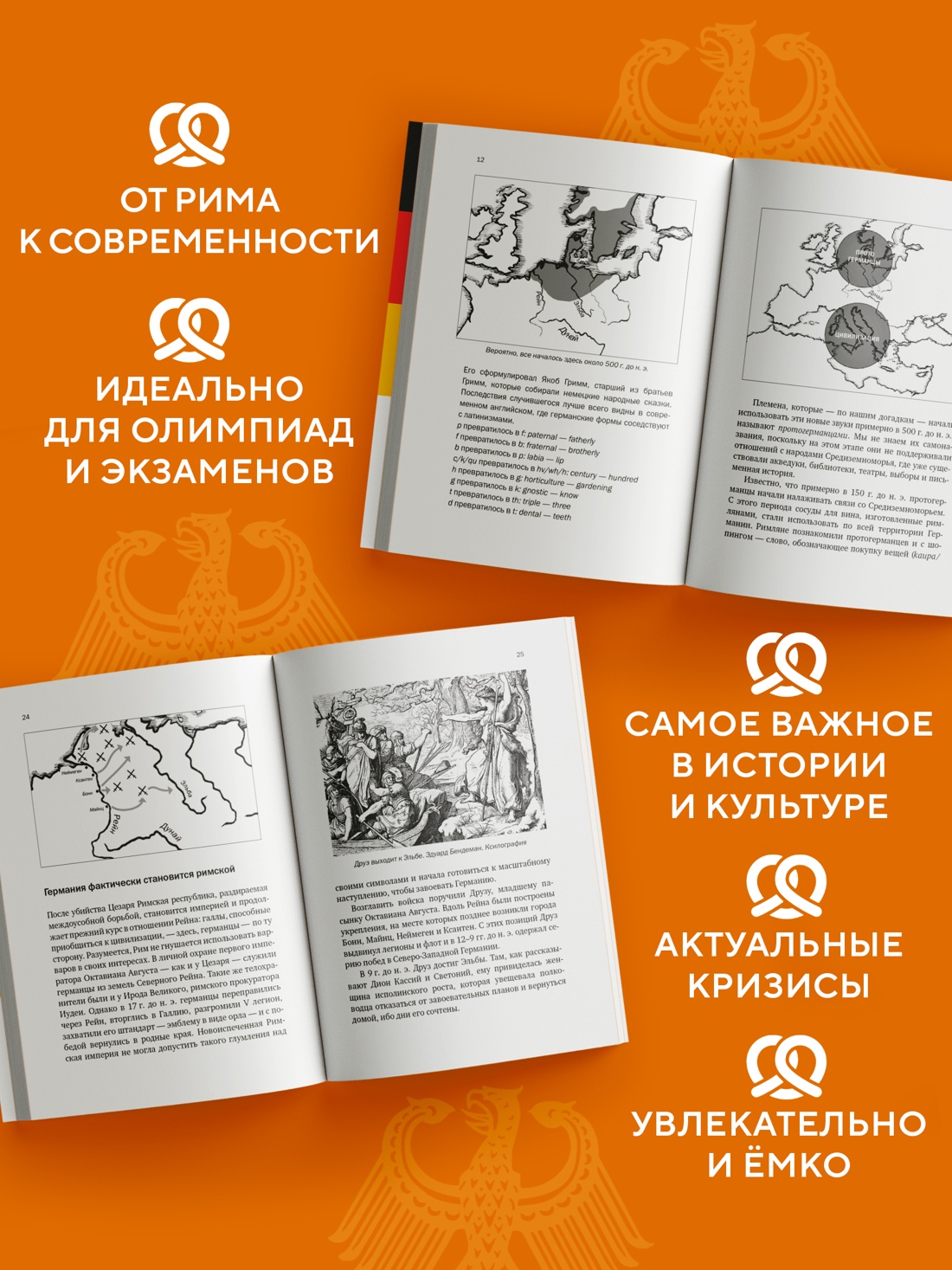 Промо материал к книге "Краткая история Германии (мягкая обложка)" №1