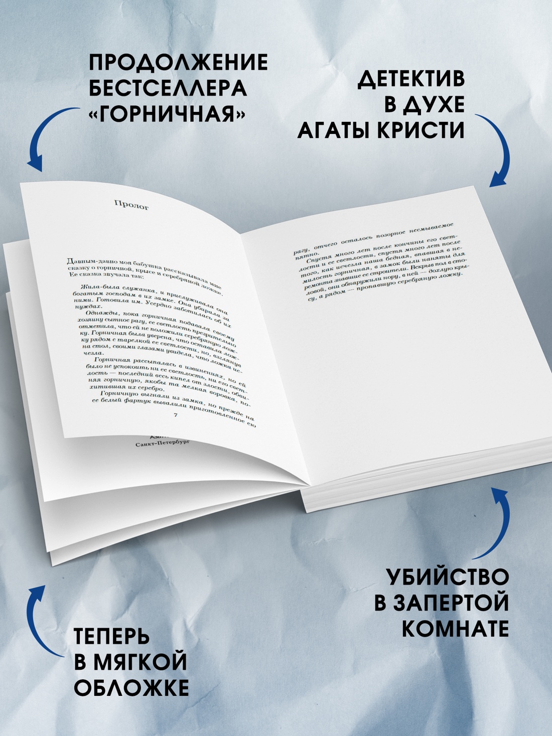 Промо материал к книге "Таинственный гость (мягкая обложка)" №1