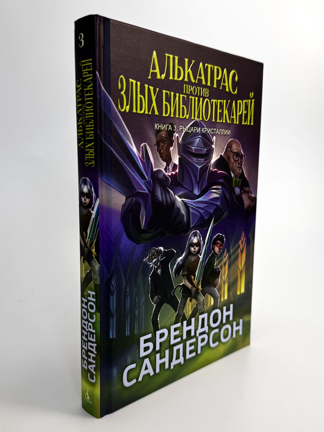 Промо материал к книге "Алькатрас против злых Библиотекарей. Книга 3. Рыцари Кристаллии" №7