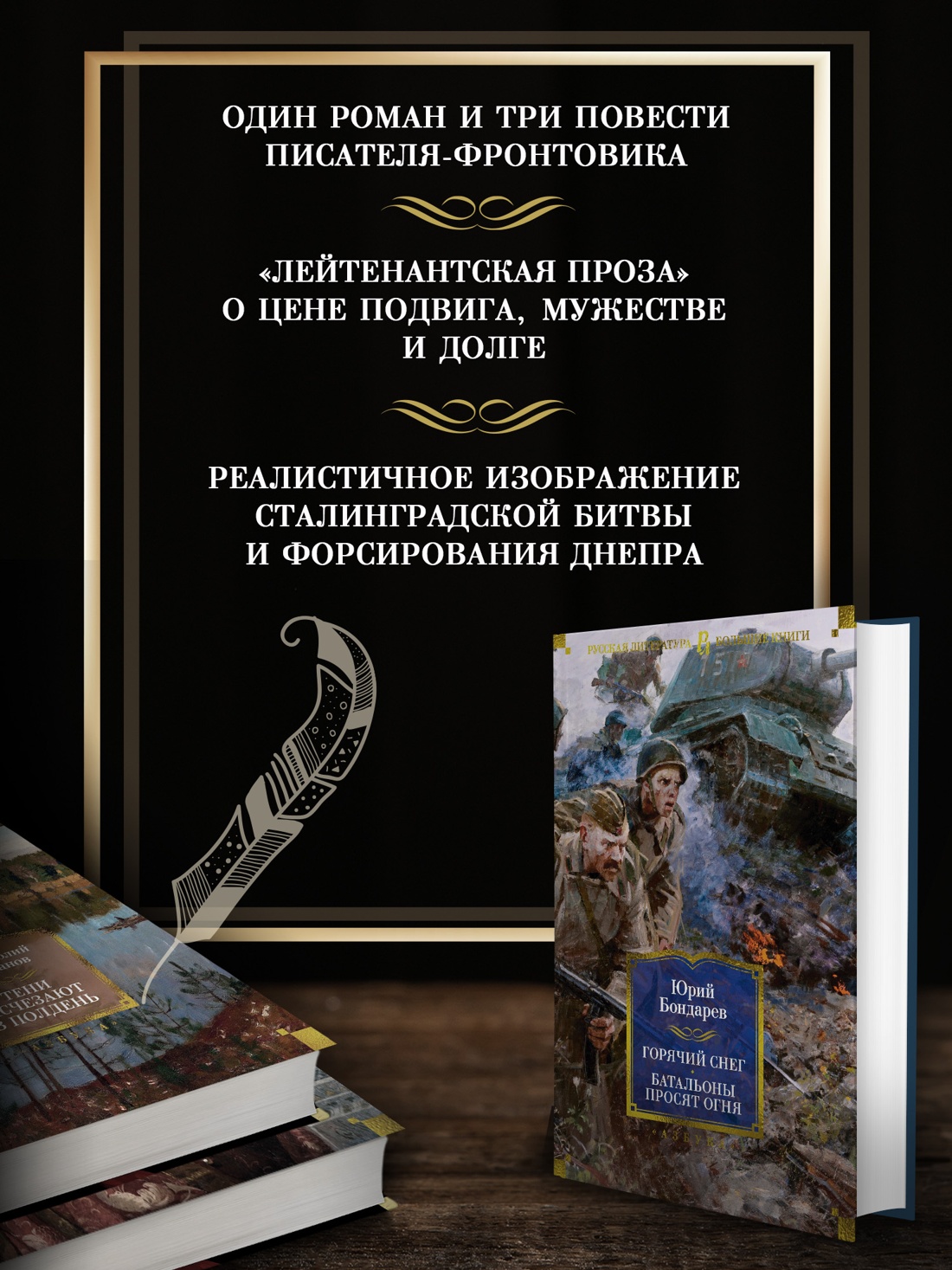 Промо материал к книге "Горячий снег. Батальоны просят огня" №1