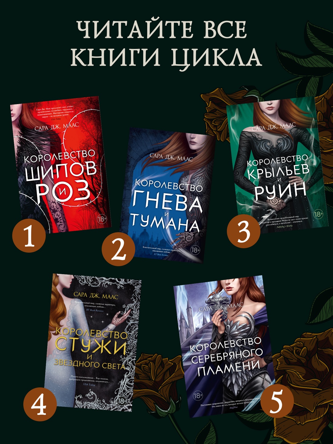 Промо материал к книге "Королевство крыльев и руин (С. Дж. Маас. Новая фэнтези)" №2