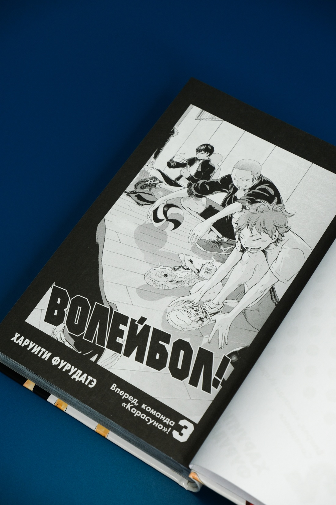 Промо материал к книге "Волейбол! Книга 2. Вперед, команда «Карасуно»! Соперники" №8