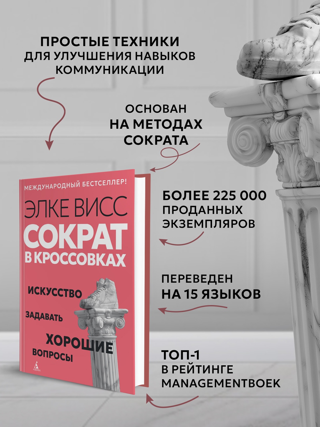 Промо материал к книге "Сократ в кроссовках: искусство задавать хорошие вопросы" №1
