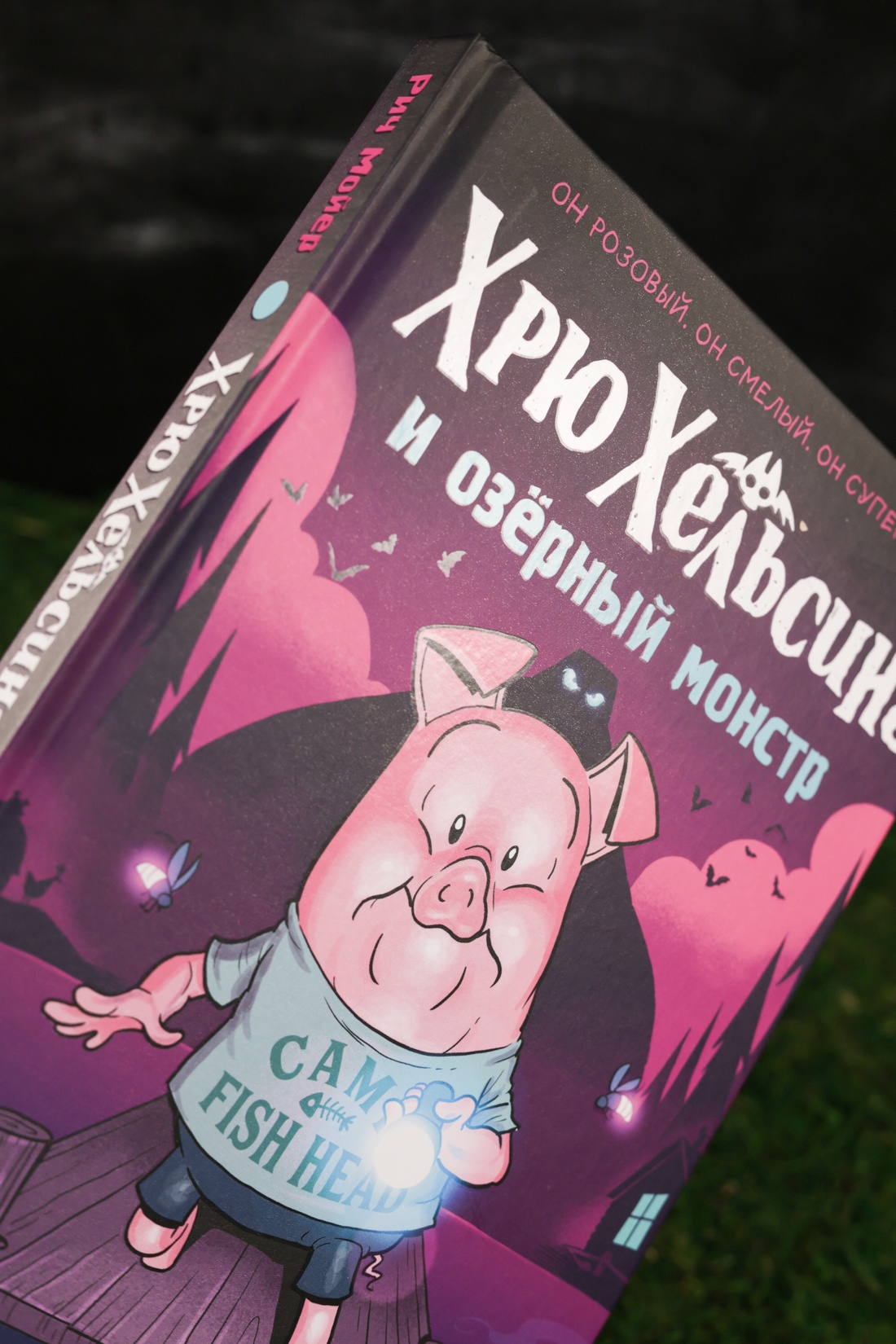 Промо материал к книге "Хрю Хельсинг и озёрный монстр" №7