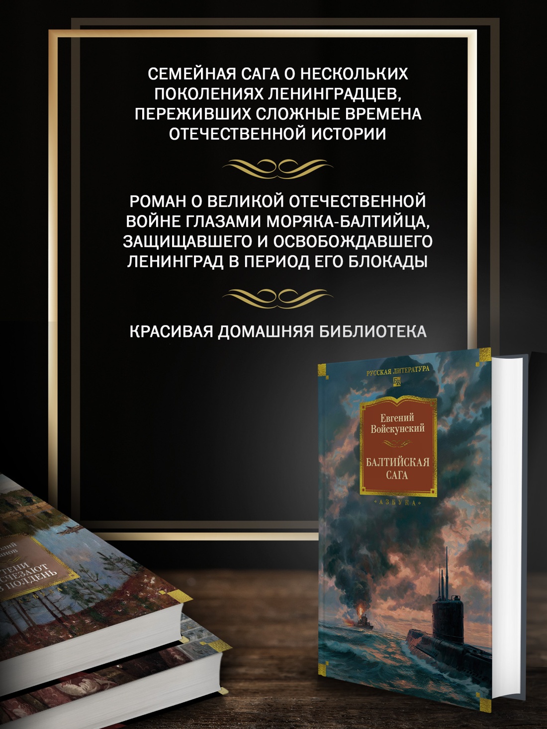 Промо материал к книге "Балтийская сага" №1