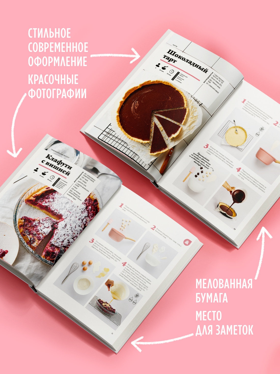 Промо материал к книге "Праздник вкуса. Десерты" №2