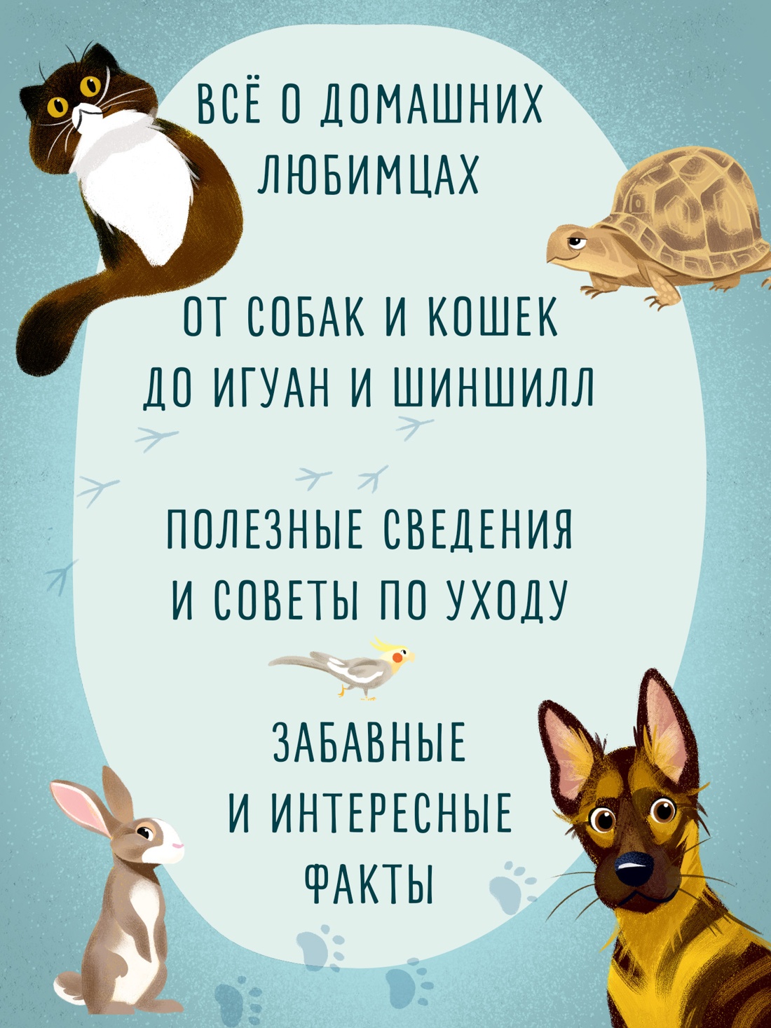 Промо материал к книге "Все-все-все домашние питомцы" №1