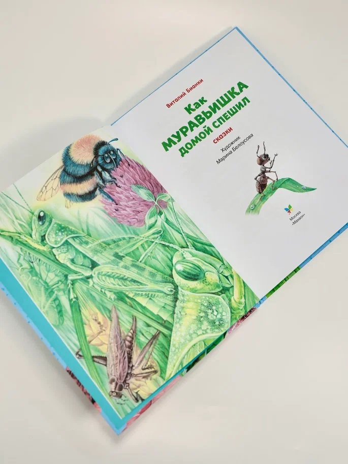 Промо материал к книге "Как Муравьишка домой спешил. Сказки" №9