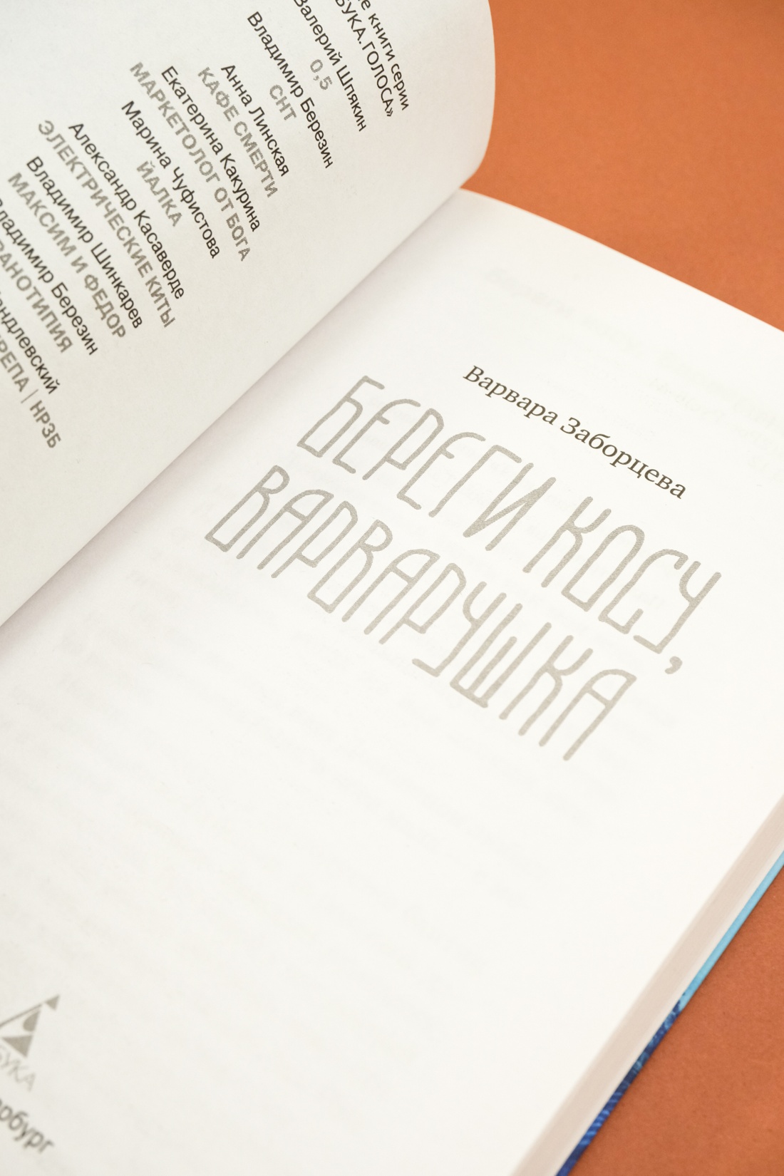 Промо материал к книге "Береги косу, Варварушка" №6