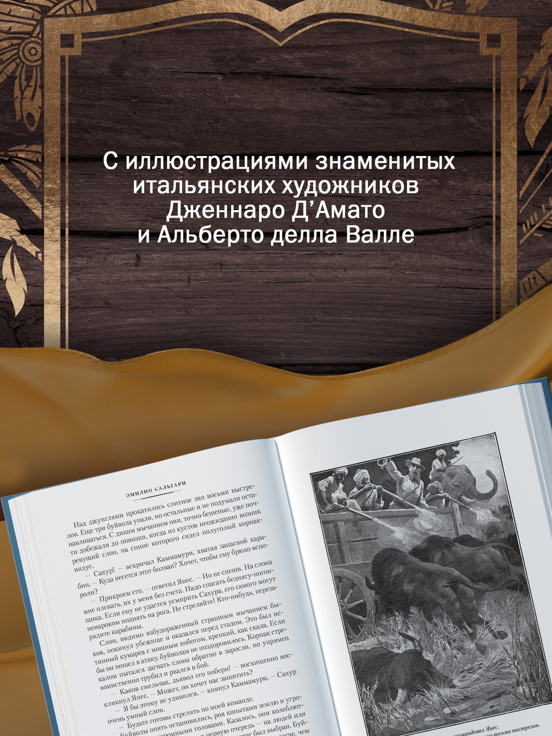 Промо материал к книге "Сандокан. Возмездие Сандокана. Возвращение Момпрачема" №3
