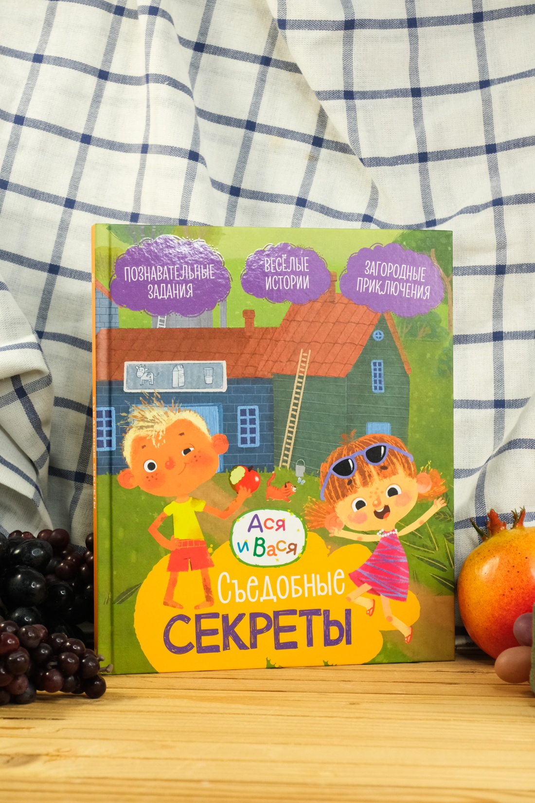 Промо материал к книге "Ася и Вася. Съедобные секреты" №4