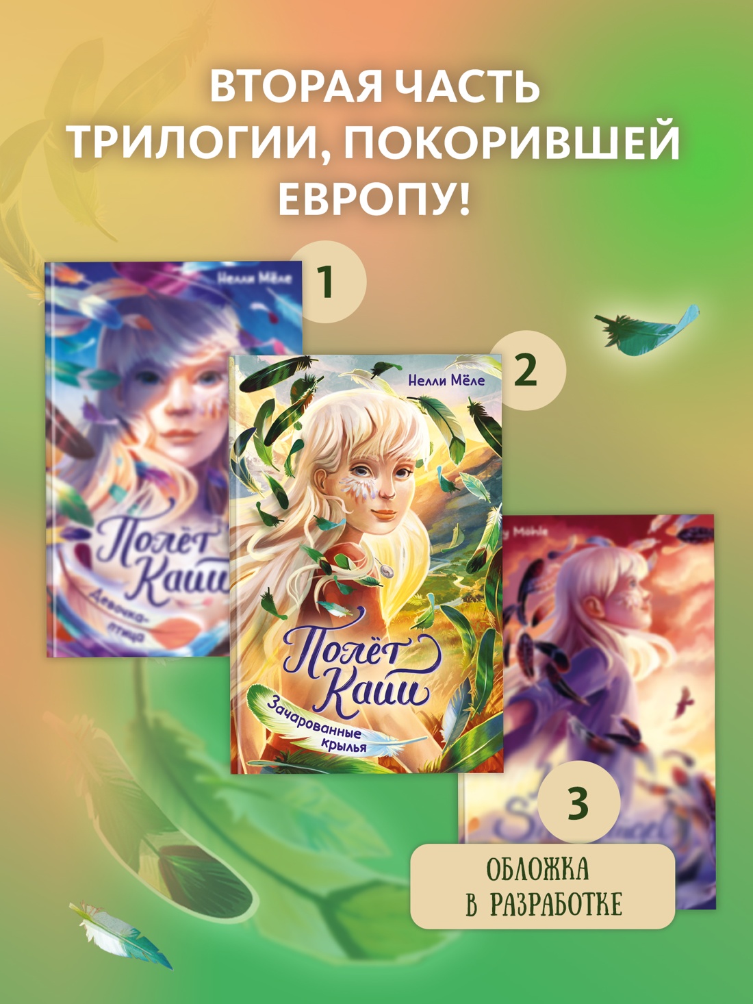 Промо материал к книге "Зачарованные крылья" №3