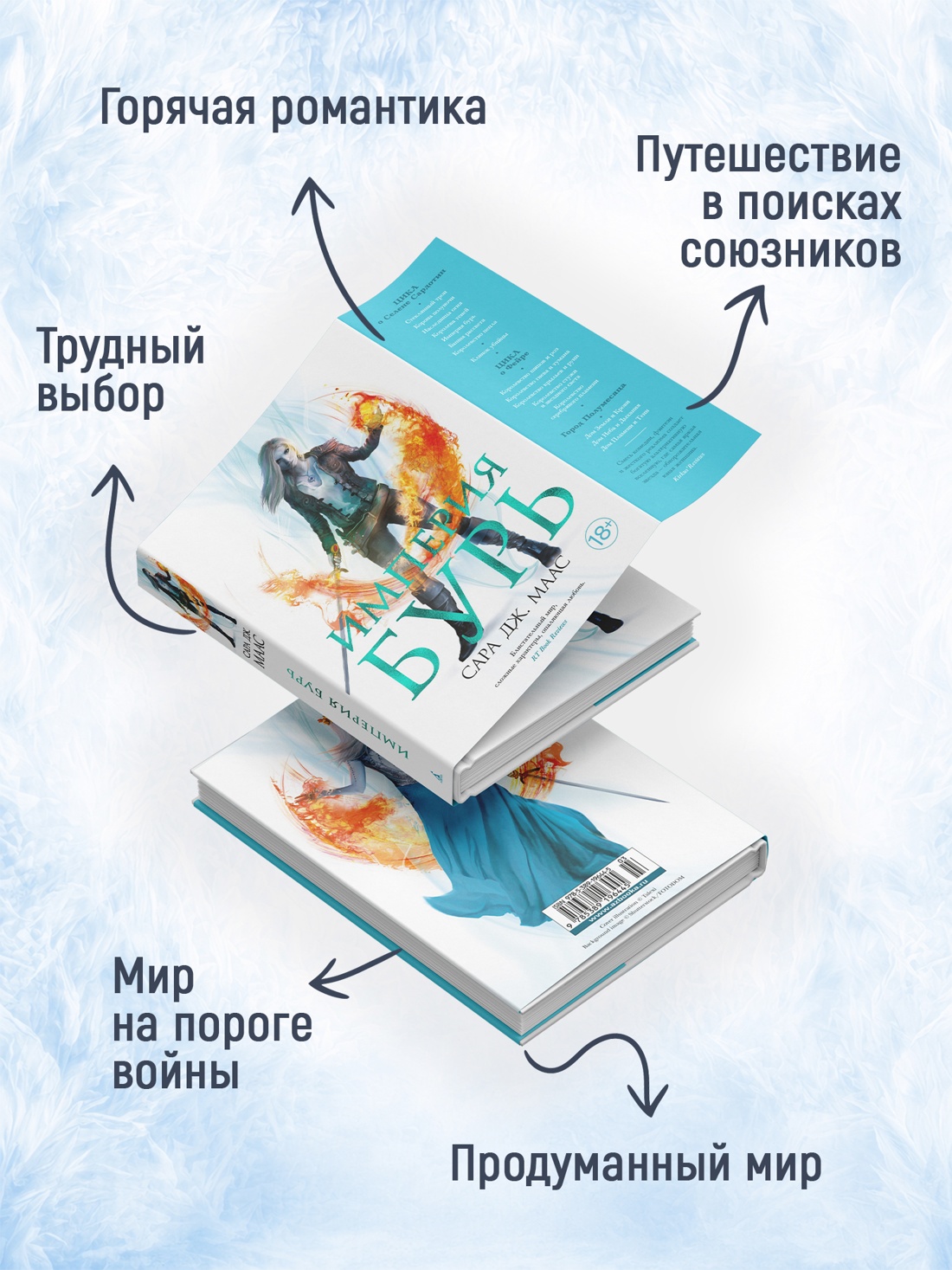 Промо материал к книге "Империя бурь (С. Дж. Маас. Новая фэнтези)" №1