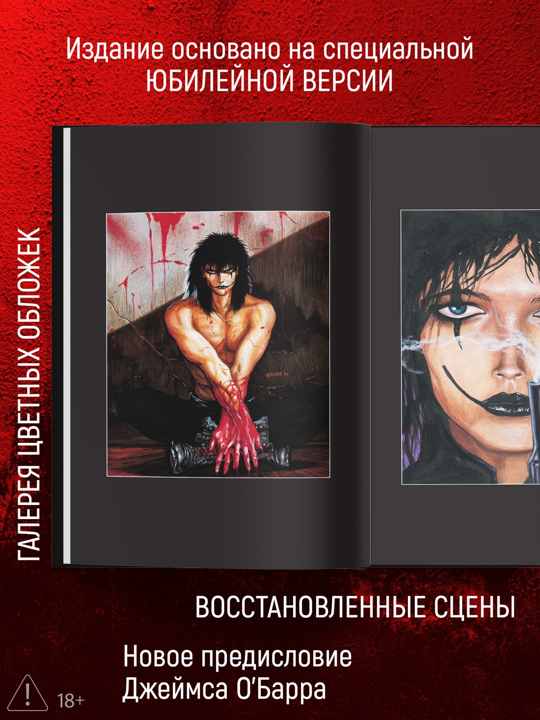 Промо материал к книге "Ворон (илл)" №4