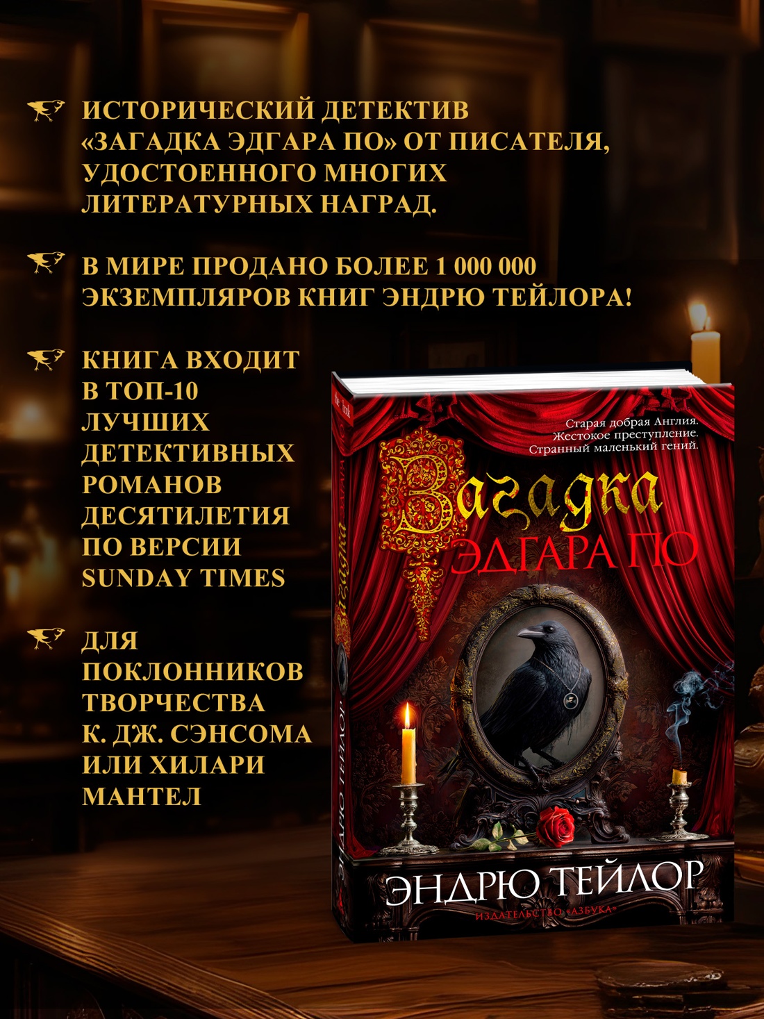 Промо материал к книге "Загадка Эдгара По" №1