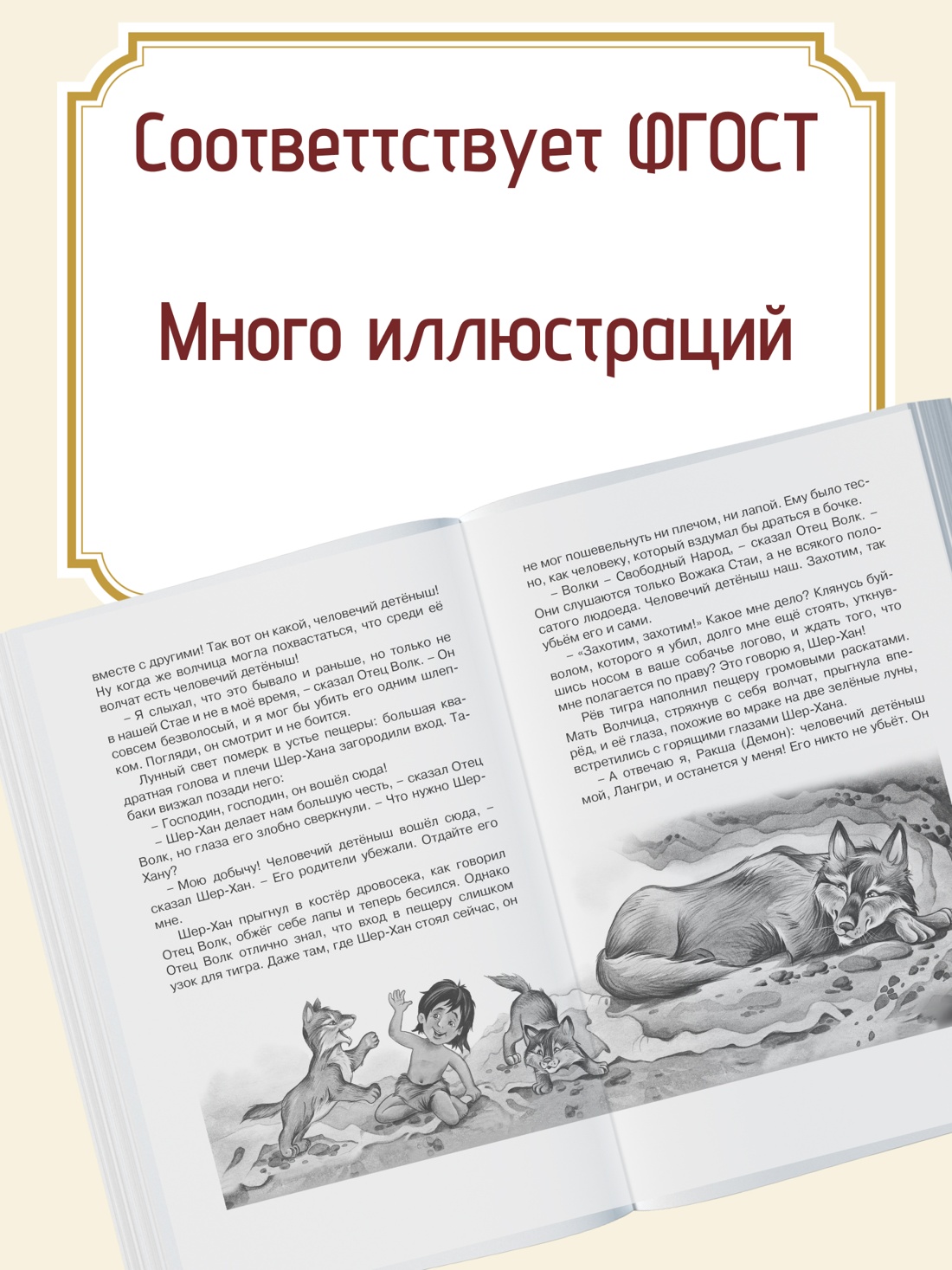 Промо материал к книге "Маугли" №1