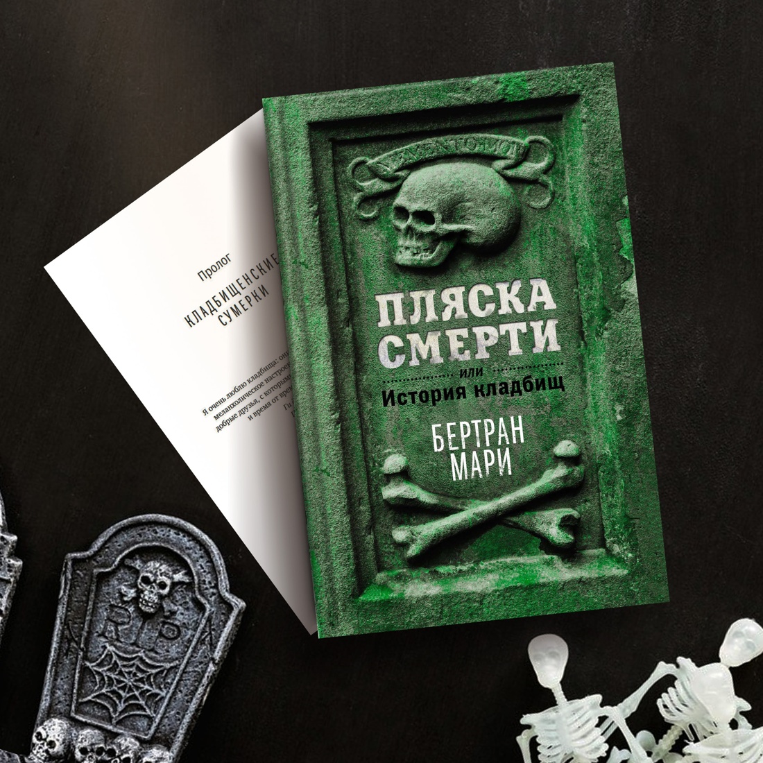 Промо материал к книге "Пляска смерти, или История кладбищ" №2