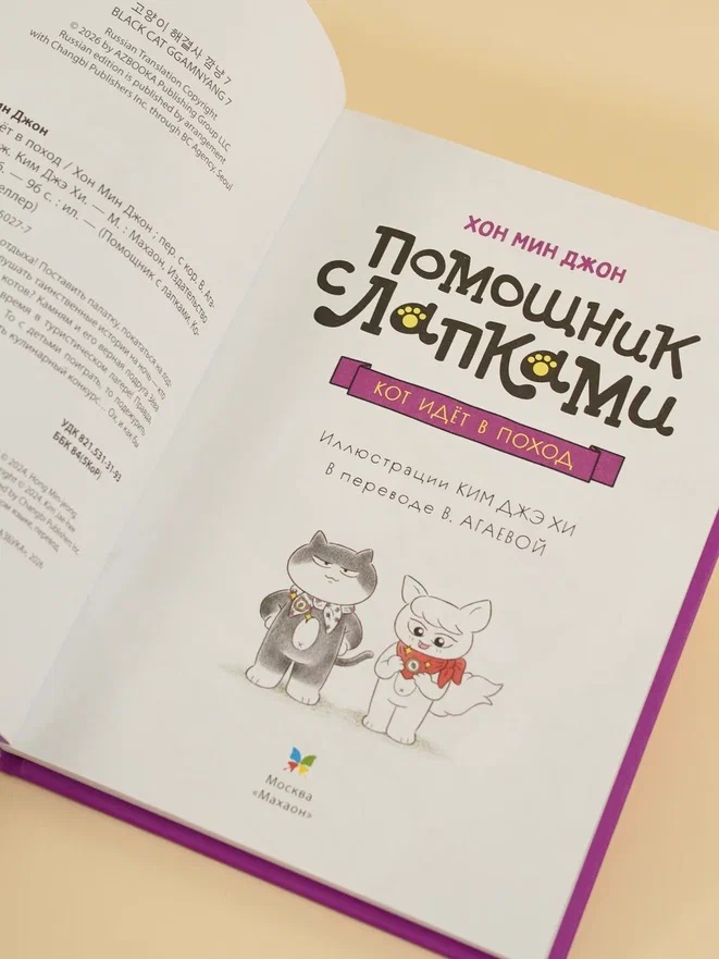 Промо материал к книге "Кот идёт в поход" №6