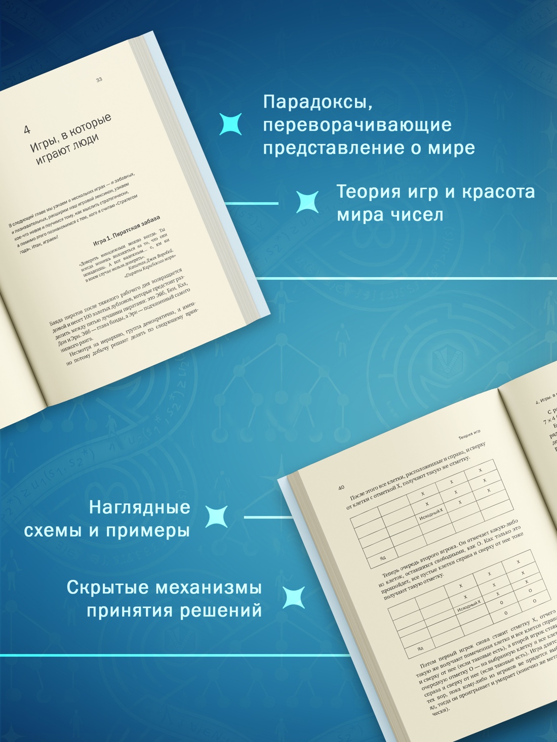 Промо материал к книге "Теория игр. Парадоксы бесконечности" №1