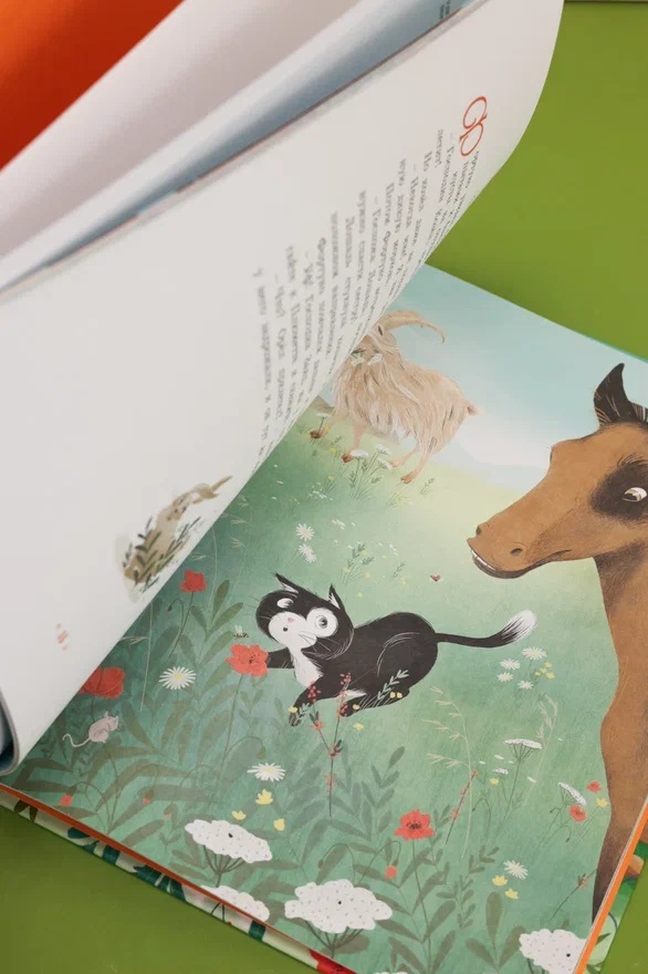 Промо материал к книге "Котёнок, который всего боялся" №3