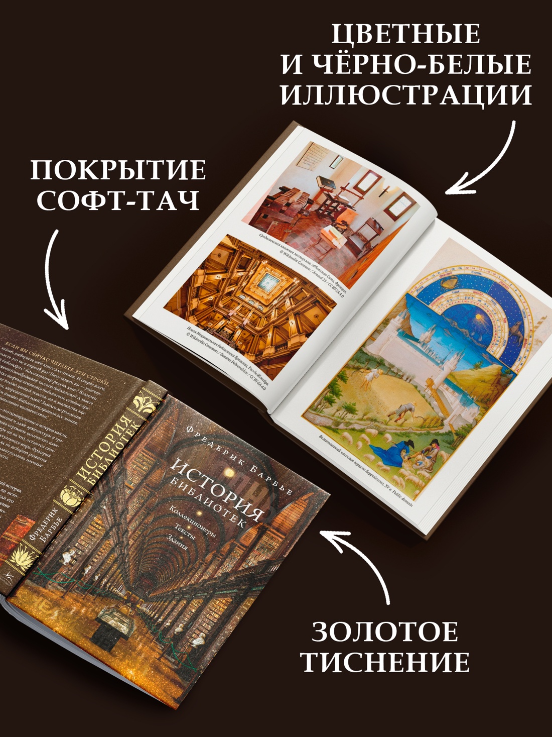 Промо материал к книге "История библиотек: Коллекционеры. Тексты. Здания" №2