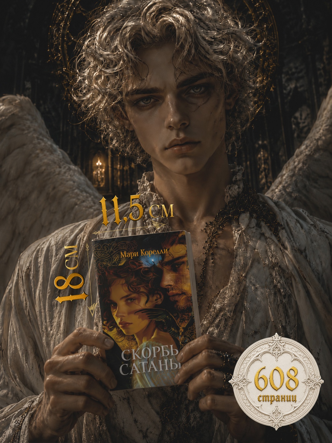 Промо материал к книге "Скорбь Сатаны (мягкая обложка)" №2