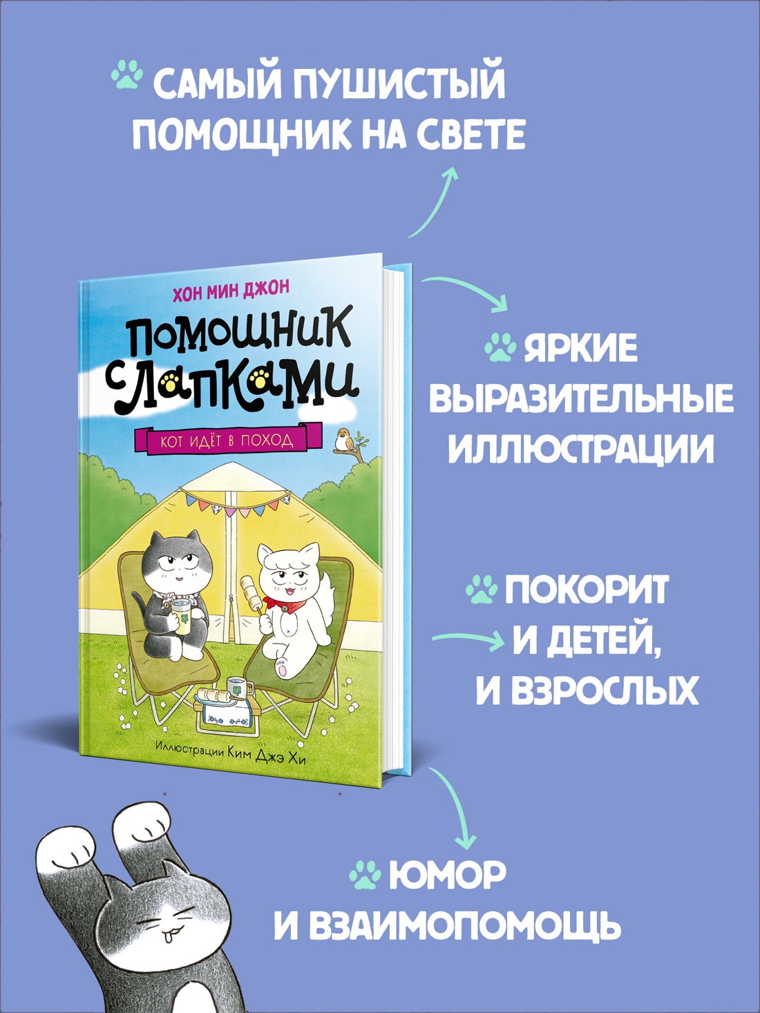 Промо материал к книге "Кот идёт в поход" №1