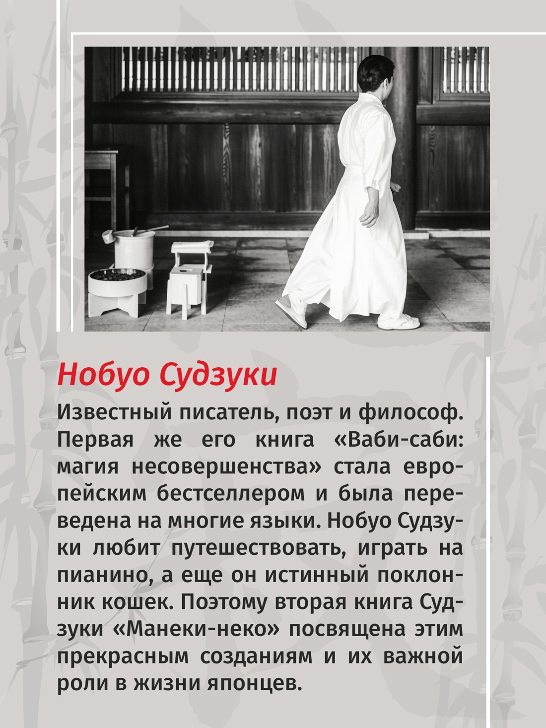 Промо материал к книге "Ваби-саби: Магия несовершенства" №3