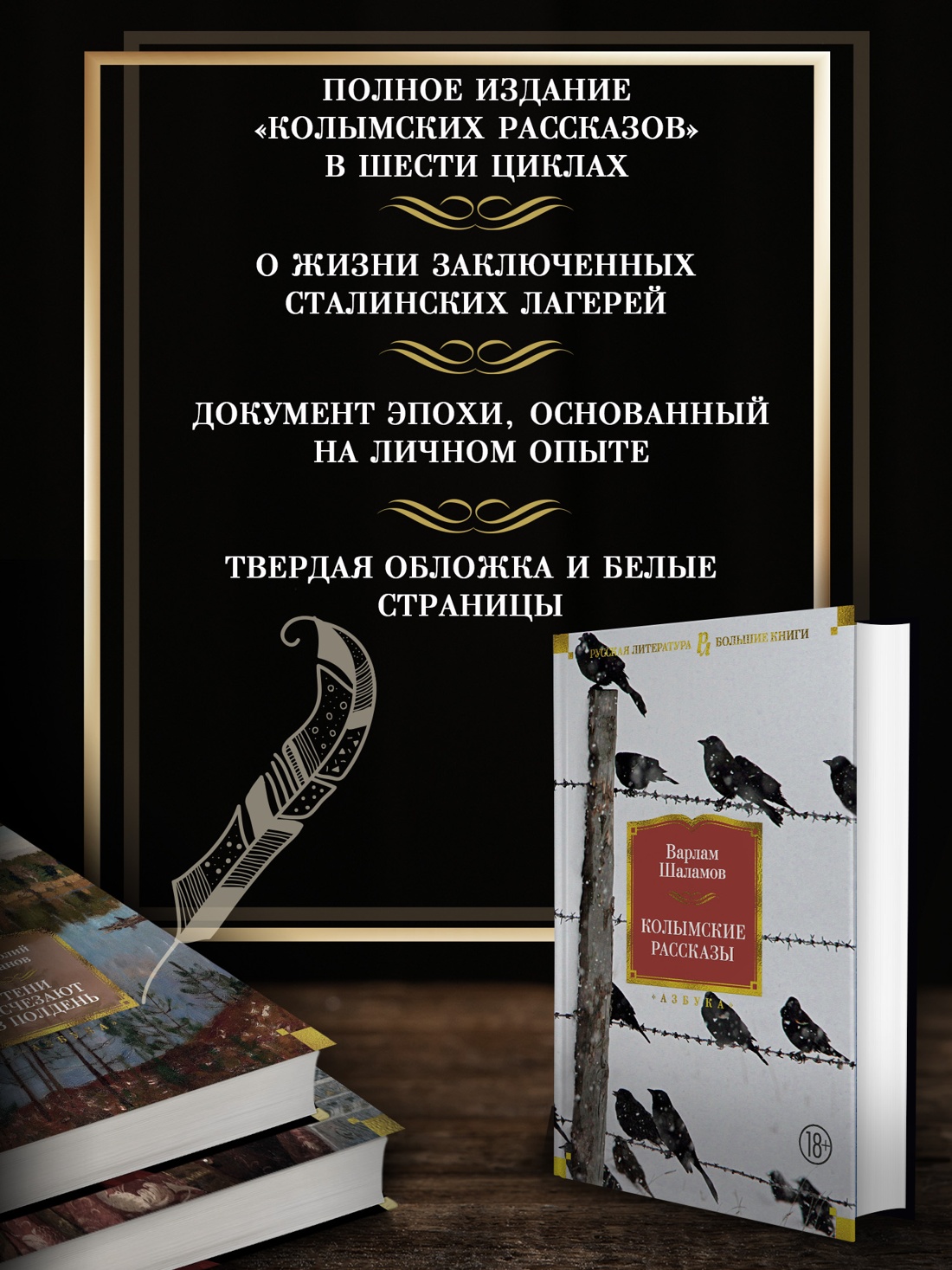 Промо материал к книге "Колымские рассказы" №1