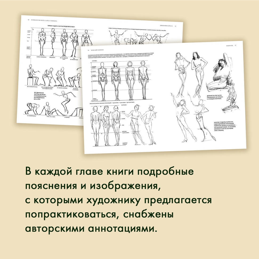 Промо материал к книге "Рисование фигуры" №3