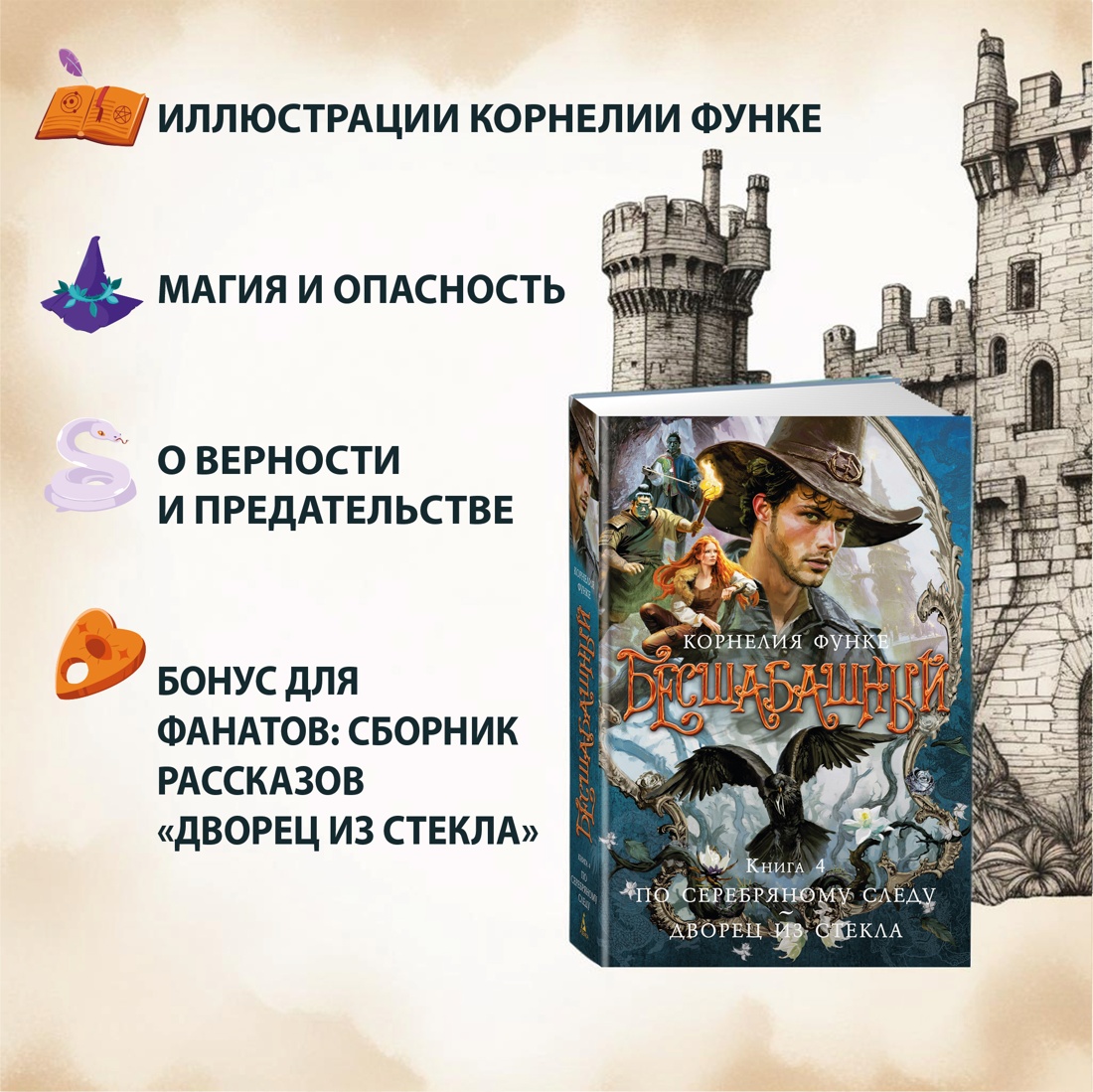 Промо материал к книге "Бесшабашный. Книга 4. По серебряному следу. Дворец из стекла" №1