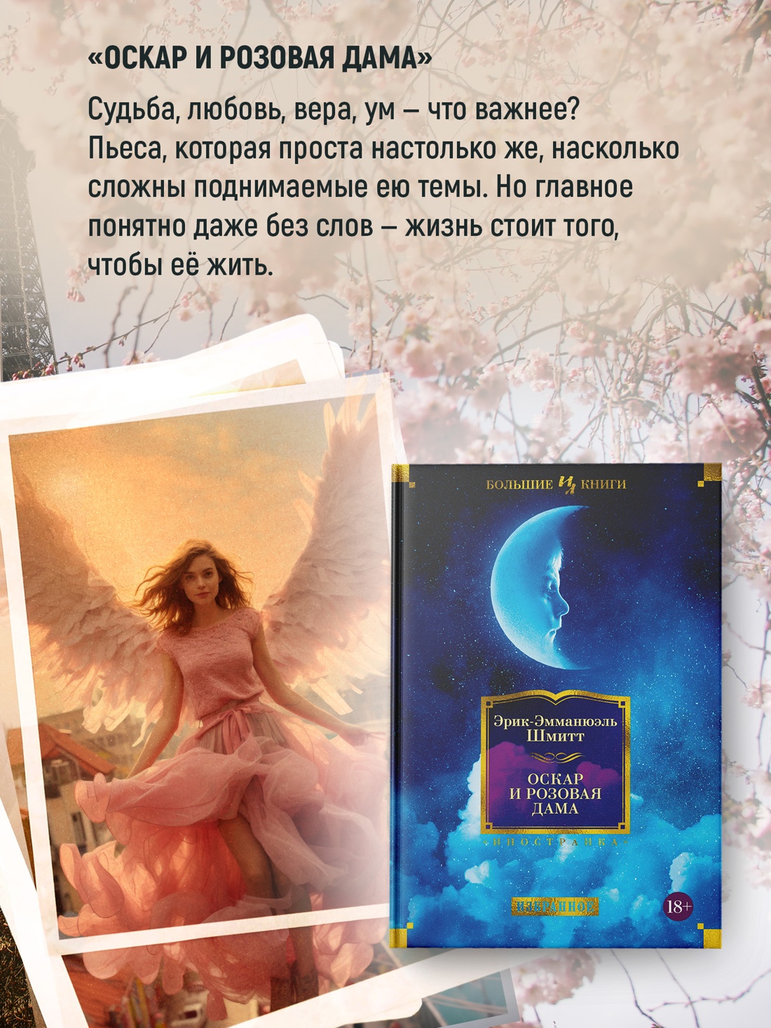 Промо материал к книге "Оскар и Розовая Дама" №0