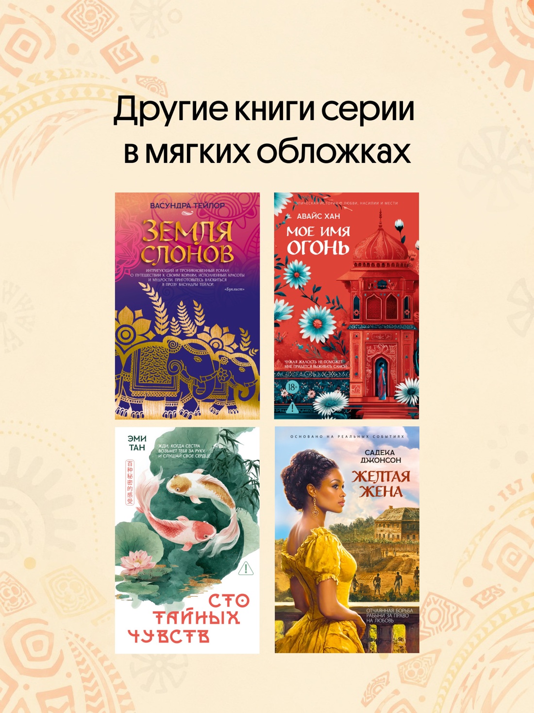 Промо материал к книге "Десять жизней Мариам (мягкая обложка)" №3