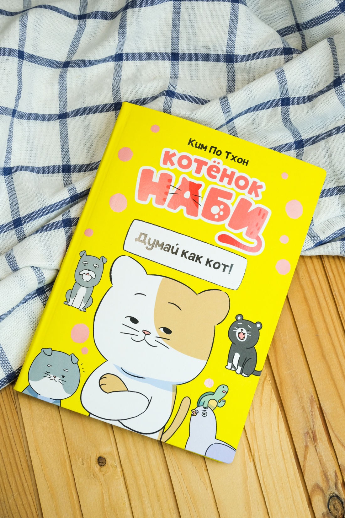 Промо материал к книге "Котёнок Наби. Думай как кот!" №4