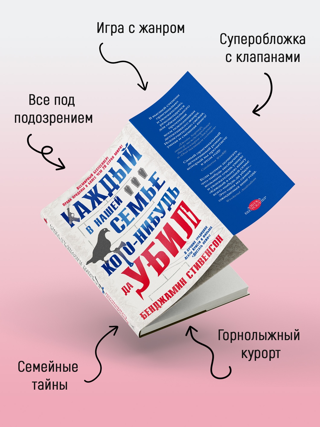 Промо материал к книге "Каждый в нашей семье кого-нибудь да убил (твердый)" №2