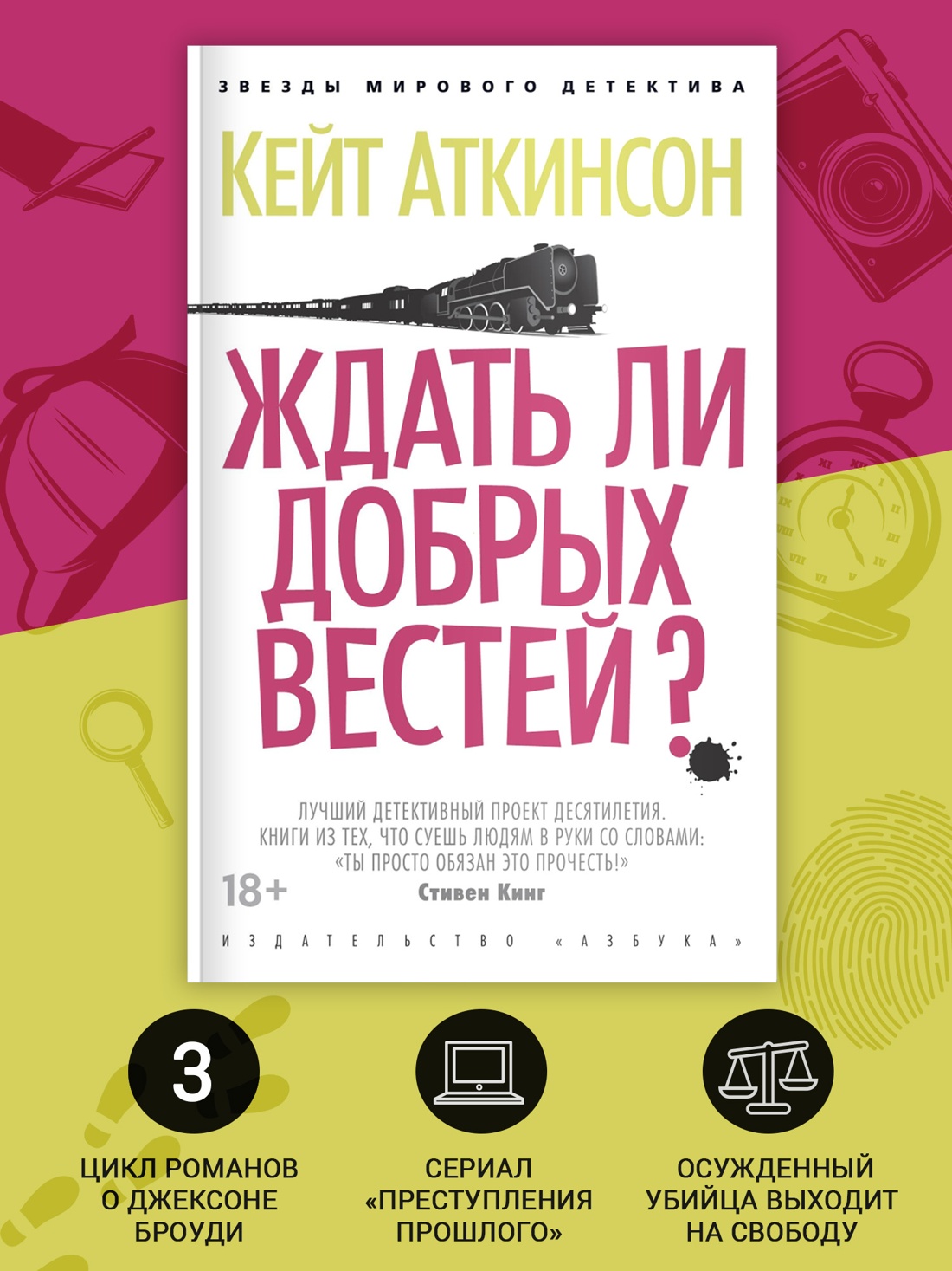Промо материал к книге "Ждать ли добрых вестей? (мягкая обложка)" №1