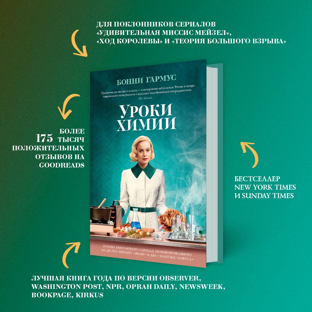 Промо материал к книге "Уроки химии" №0