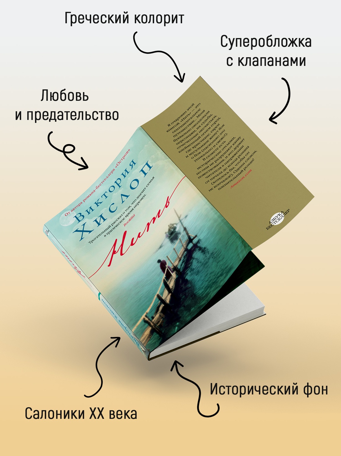 Промо материал к книге "Нить (Азбука-бестселлер)" №2