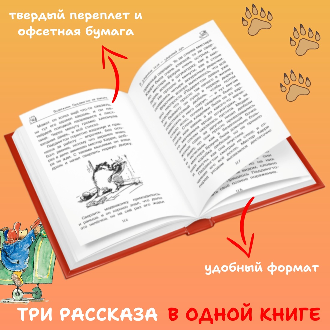 Промо материал к книге "Медвежонок Паддингтон. Всегда на высоте" №0