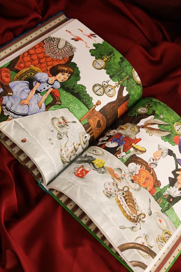 Промо материал к книге "Алиса в Стране чудес (илл. Наталья Демидова и др.)" №9