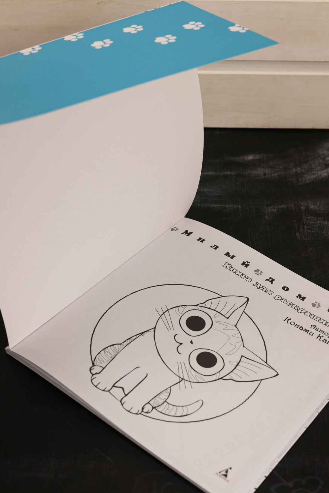 Промо материал к книге "Милый дом Чи. Книга для раскрашивания" №7