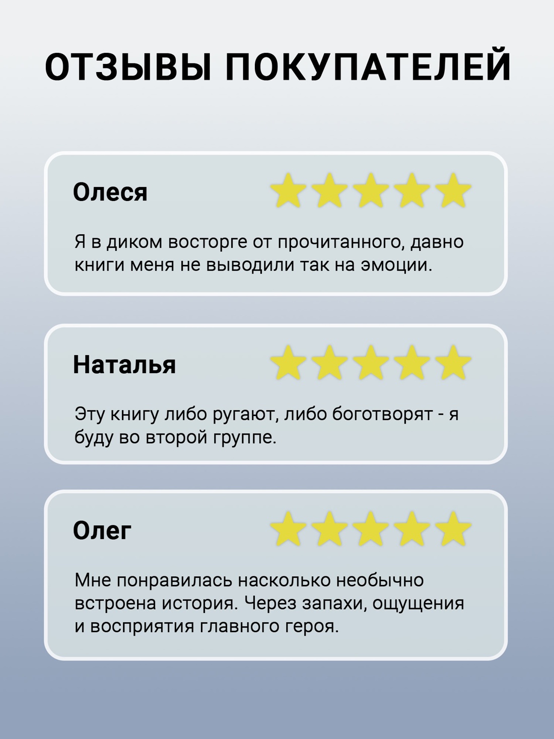 Промо материал к книге "Парфюмер. История одного убийцы (Азбука-бестселлер)" №1