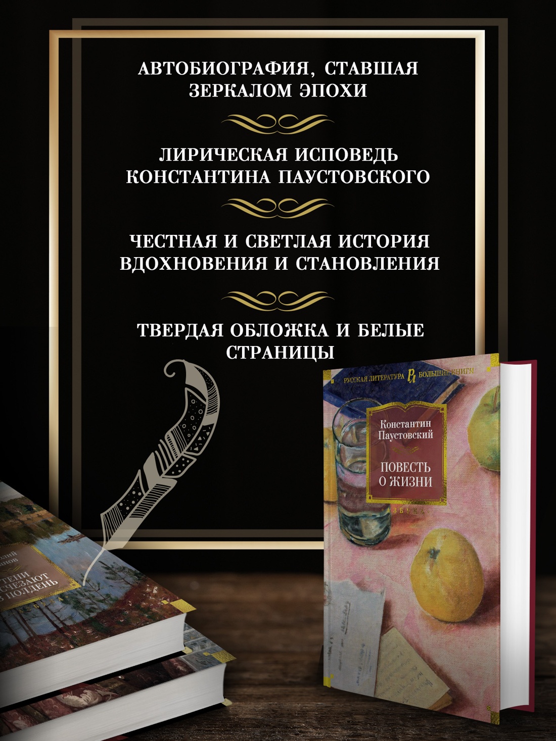 Промо материал к книге "Повесть о жизни" №1